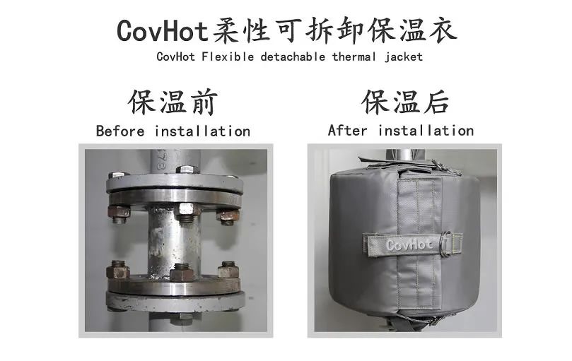 COVHOT?柔性可拆卸式<a href=http://www.siweitape.com.cn/e/tags/?tagname=%E4%BF%9D%E6%B8%A9%E8%A1%A3 target=_blank class=infotextkey>保溫衣</a>,蒸汽系統節能,節能保溫